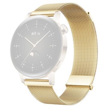 Huawei Watch GT 4 46mm / Honor Watch 4 Pro 22mm Urarmbånd i rustfrit stål udskiftning - Guld