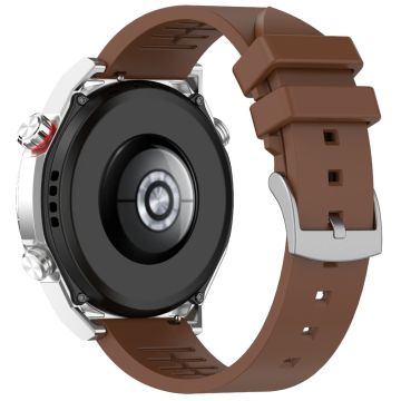 Garmin Venu 3 / Venu 2 / Vivoactive 4 22mm Watchband Komfortabel Fluorubber håndledsrem - Brun