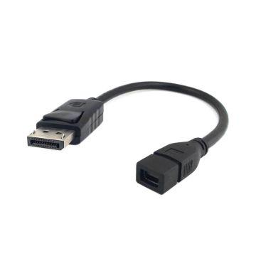 Universel CY DP-048 DP skærmport hanstik til Mini DP skærmport hunstik adapter til HDTV - sort