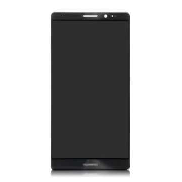 Huawei Mate 8 OEM LCD skærm og digitizer Montage - Grå