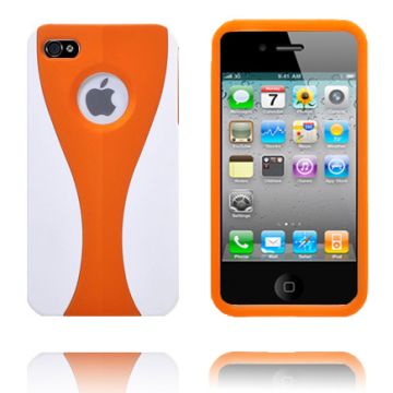 iCurve Snap-On (Oransje) iPhone 4S Cover