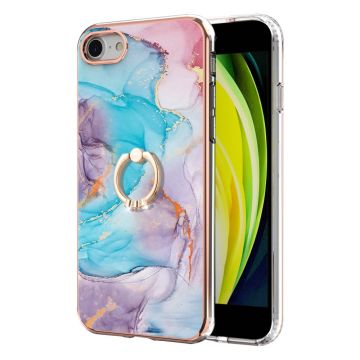 Marble design Apple Smartphone cover - Mælkevejen Marmor Blå