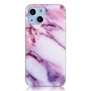 Marble design iPhone 14 cover - Lilla Marmor