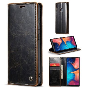 CaseMe Samsung Galaxy M10s / A20 / A30 Smooth Etui - Kaffe