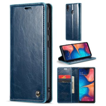 CaseMe Samsung Galaxy M10s / A20 / A30 Smooth Etui - Blå