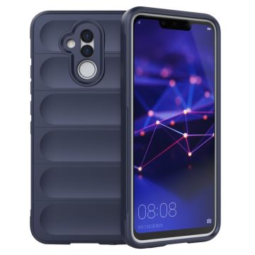 Blødt grebsformet cover til Huawei Mate 20 Lite - Blå