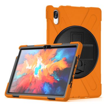 Lenovo Tab P11 Pro 360 drejelig kickstand + silikoneetui - Orange