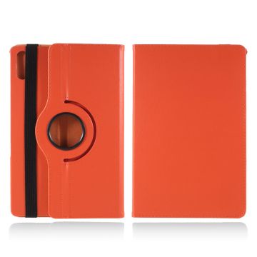 Lenovo Tab P11 Pro 360 roterbart læderetui - Orange