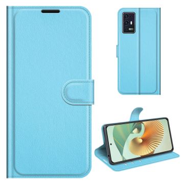 Classic Zte Axon 30 Pro 5g Flip Etui - Blå