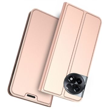 Glat og tyndt premium OnePlus Ace 2 / OnePlus 11R læderetui - Pink