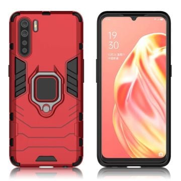 Ring Guard cover - Oppo A91 / F15 - Rød