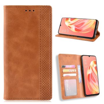 Bofink Vintage Oppo A91 / F15 etui - Brun