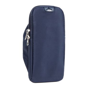 Simple fabric armband phone pouch - Dark Blue