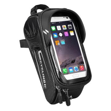 Rainproof bicycle bike bag for 6-inch Smartphone