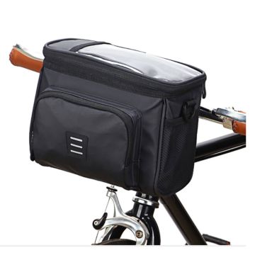 5L waterproof storage bag touch screen handlebar