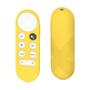 Google Chromecast 2020 TV X-style silicone cover - Yellow