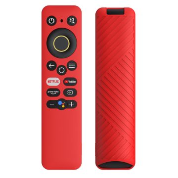 Realme Smart TV Remote Controller silikoneovertræk - Rød