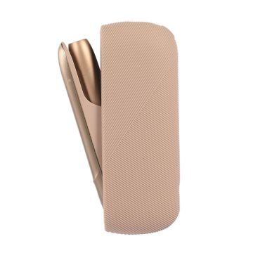 IQOS 3 DUO simple silicone cover - Light Brown