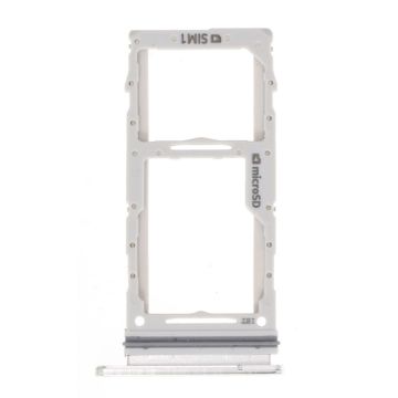 Samsung Galaxy S20 OEM dual sim card tray part - White