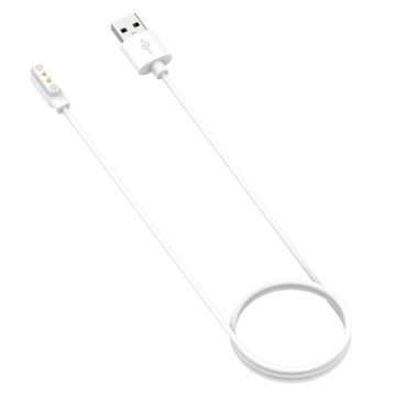 1,2 m magnetisk USB-opladerkabel - Hvid