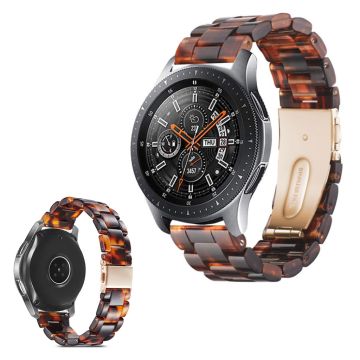 Resin design rem til Huawei Watch GT devices - Tortoise-tone