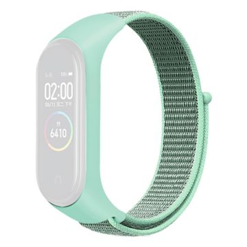 Xiaomi Mi Band 7 / 6 / 5 nylon urrem - Grøn