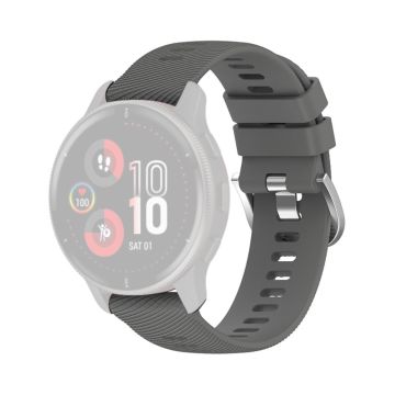 Garmin Forerunner 255 / 255 Music / Venu 2 silikone urrem - Grå