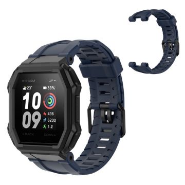 Amazfit Ares holdbar silikone rem - marine blå