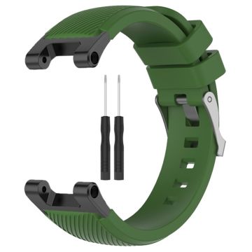 Amazfit T-Rex Pro / T-Rex / Ares twill tekstur silikone urrem - Militærgrøn