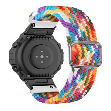 Amazfit T-Rex Pro / T-Rex / Ares fleksibel nylon urrem - Farverig