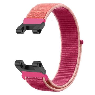 Amazfit T-Rex Pro / T-Rex / Ares elastisk nylon urrem - Lyserød